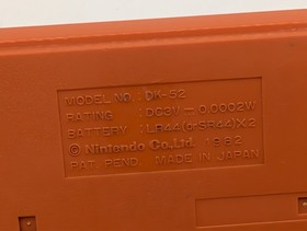 Nintendo Game & Watch Donkey Kong &ndash; UNTESTED &ndash; NO BATTERY COVER &ndash; AS-IS Parts