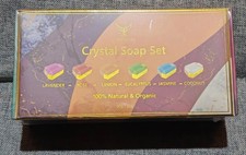 Comfycozy Crystal Soap Set, 6x Soaps, 100% Natural & Organic, RRP £19.99