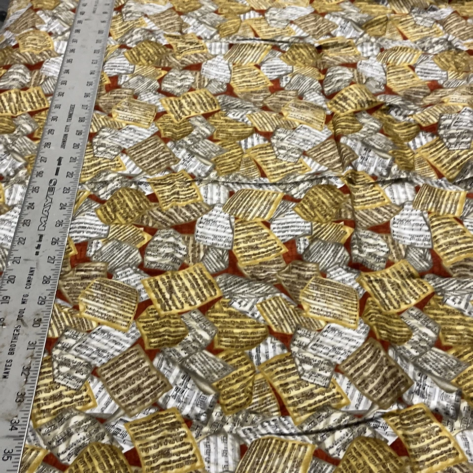 1yrd Of Sheet Music Design Fabric. “Perfect Pitch” By Dan Morris. - Image 4 of 4