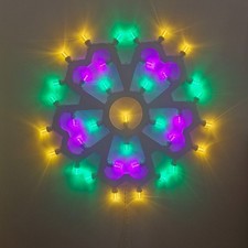 Rosone da parete.Luminaria salentina d'arredo,fatta a mano. Diametro 50 cm