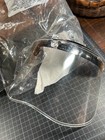 Lot of 2 Safety Face Shields Protective Eye Visors Snap On Tinted Clear ANSI Z87 — photo 3