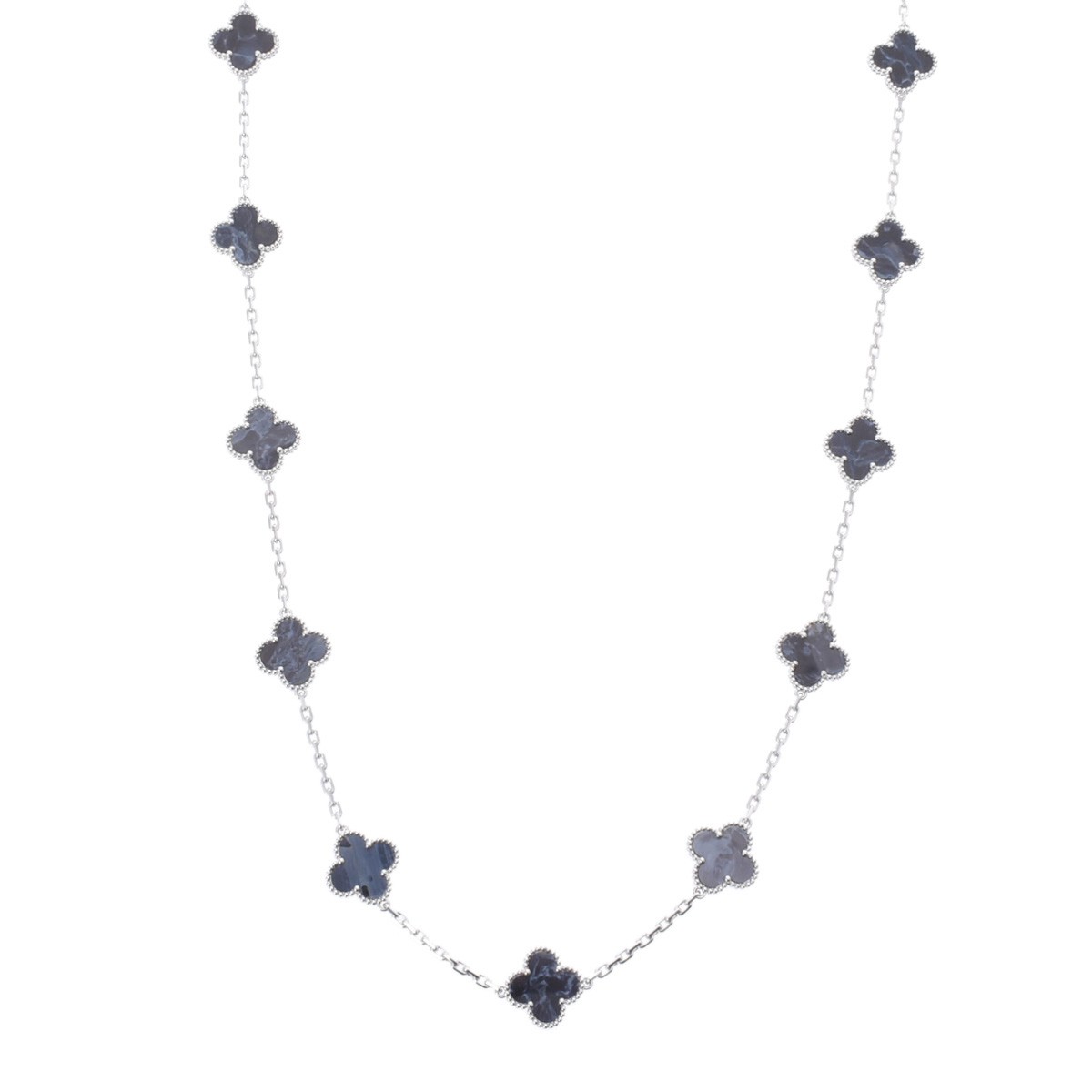 VAN CLEEF & ARPELS Vintage Alhambra Pietersite 20P VCARP7S500