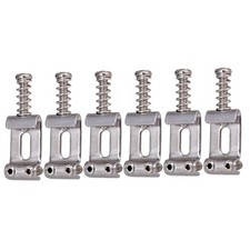 Zinklegierung E-Gitarrens&auml;ttel Saiten Passen Auf Locking Tremolo Trem Bridge