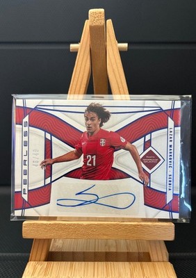 Lazar Markovic Auto /49 2022 Panini National Treasures Road to World Cup Serbia