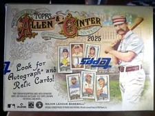2025 Topps Allen and Ginter Factory Sealed Box 8 Packs 6 Cards Per Pack New