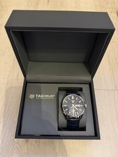 Tag Heuer Carrera Day Date (with Aligator Blue Leather Strap_