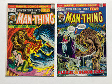 ADVENTURE INTO FEAR #14-15/Lot of 2/Marvel/1974/MAN-THING/HIGH GRADE-