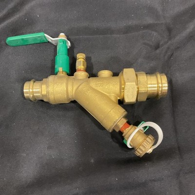 Nexus UltraY 1  X 3/4  Combination Y-Strainer Ball Valve 40 Bar Press Union