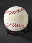 EDGAR MARTINEZ - Signed - Autographed - OMLB Baseball - Seattle Mariners - HOF