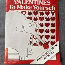Vintage 80s Scholastic Valentines Make It You...