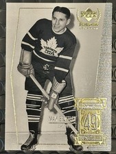 1999-00 Upper Deck Century Legends Max Bentley #49 Toronto Maple Leafs NRMT-MT