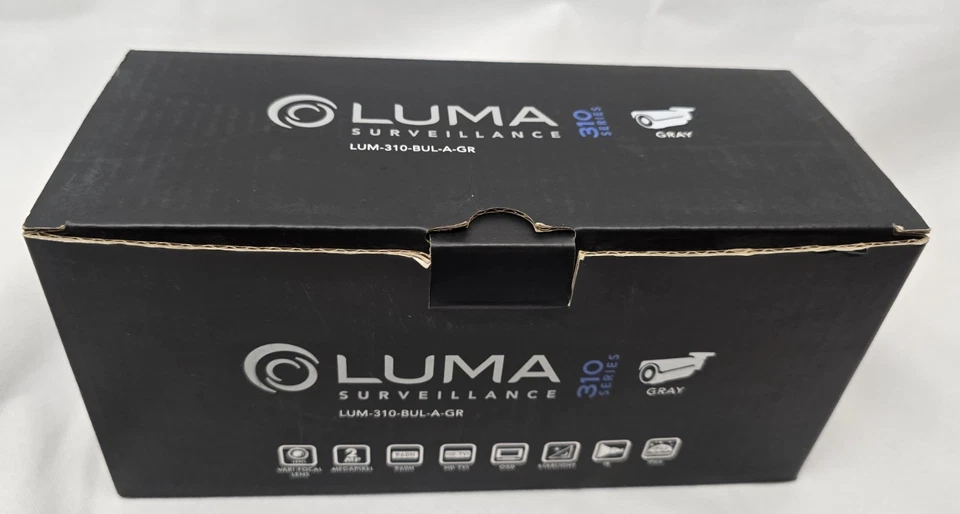 Luma Surveillance 310 Series LUM-310-BUL-A-GR Analog Bullet Outdoor Camera - Image 4 of 4