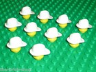 Casque LEGO POMPIER Minifig Fire Helmet ref 3834 / 7240 7208 6340 7213 4020 7944