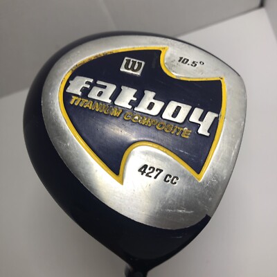 Wilson Fatboy 427cc 65 Gold Graphite Shaft Men's RH 10.5 Driver
