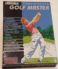 CITITRONICS GOLF MASTER LCD videogame Vintage Game handheld (schiacciapensieri)