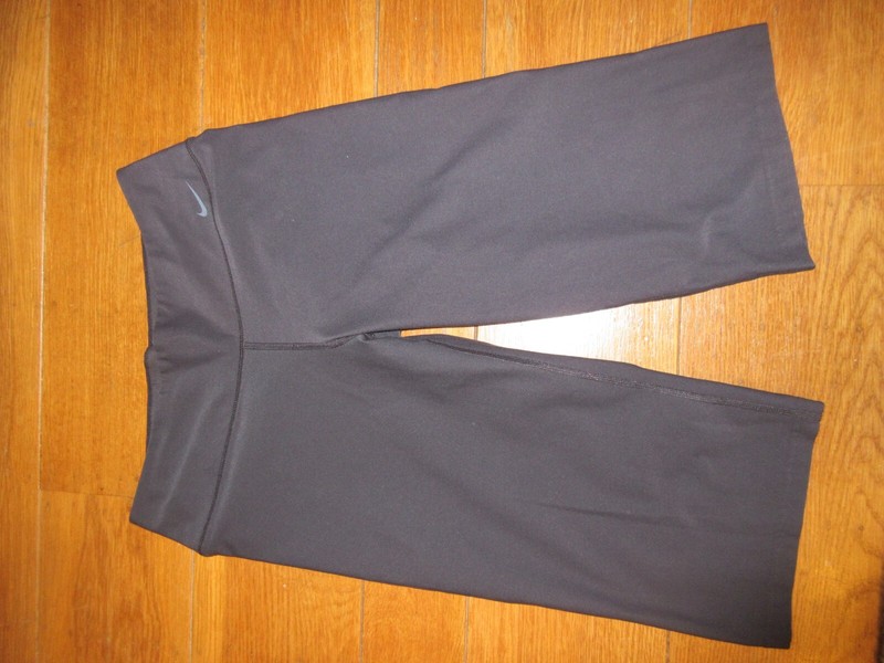 Lot of 2 Nike Dri Fit/Eddie Bauer Women's Workout Pants, Black, Medium, XLNT!