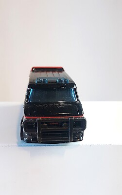 2011 Hot Wheels The A Team Van Black '83-'84 GMC Panel Van | eBay