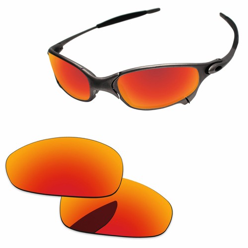 Papaviva Policarbonato Rosso Fuoco Lenti Di Ricambio Per Occhiali Da Sole Oakley  Juliet - | eBay