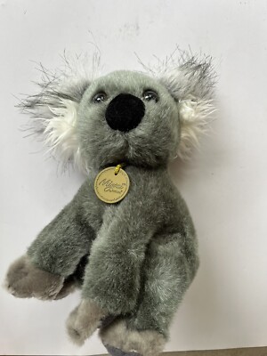 Aurora by Migoni Koala plush 9  Cute Gray/black Nose Glass Eyes