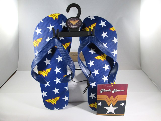 wonder woman flip flops
