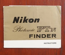 PHOTOMIC FTN FINDER INSTRUCTION BOOK/164821