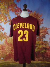 LeBron James Cleveland Cavaliers Basketball NBA Adidas T-Shirt. UK Herren Gr. XL