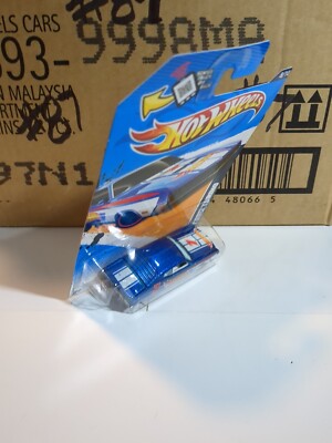Hot Wheels 1970 Ford Torino- Blue With White Interior-hw Racing