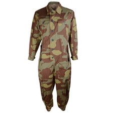WW2 German Panzer Combi Tanker Overalls in Italian Camo - Army Military Repro