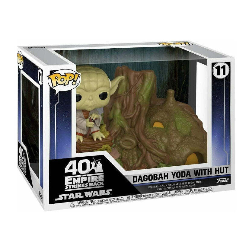 Funko Pop Star Wars - Dagobah Yoda With Hut 11