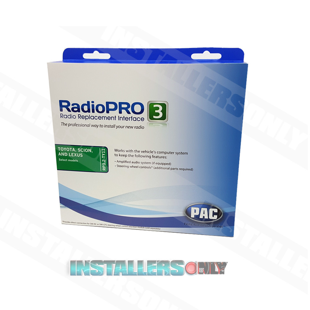 PAC RadioPRO 3 RP3.2-TY11 トヨタ レクサス RP3.2-TY11 Car Stereo Radio Replacement Interface for Toyota