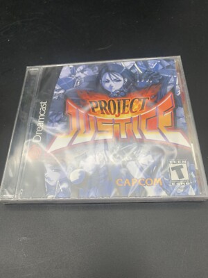 Sega Dreamcast Project Justice Sealed New