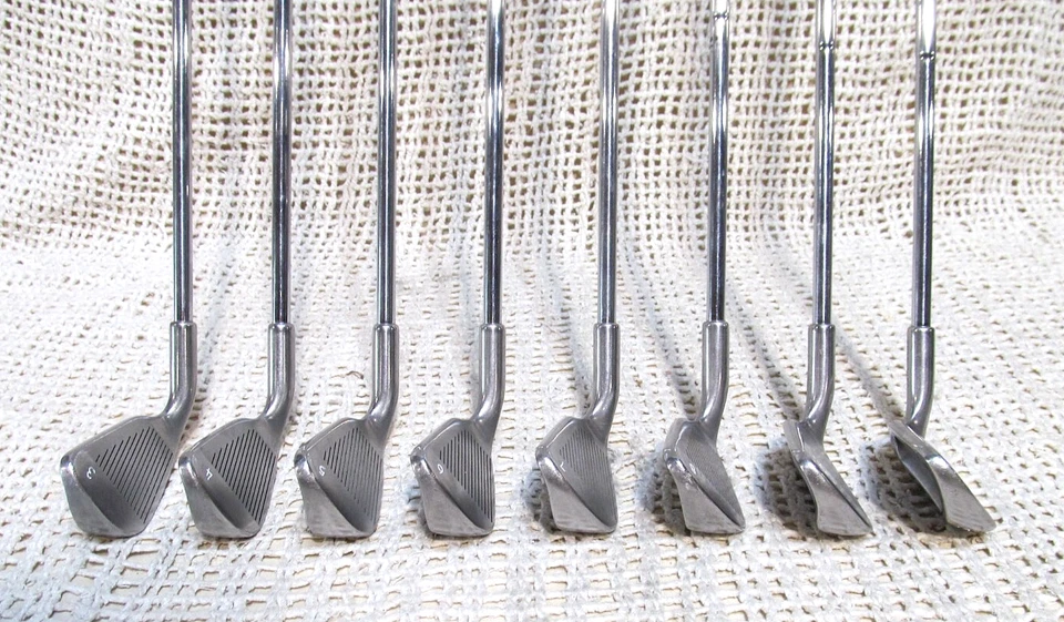 Juego de 8 piezas de hierro derecho Kunnan ST. ANDREWS LD System (3-PW) ~ ejes de acero Reg Flex Foto 4 de 4