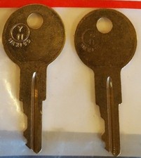 MM101-MM225 2 LLAVES NUEVAS Archivador Hon / Equipo de oficina Corte a su llave de código