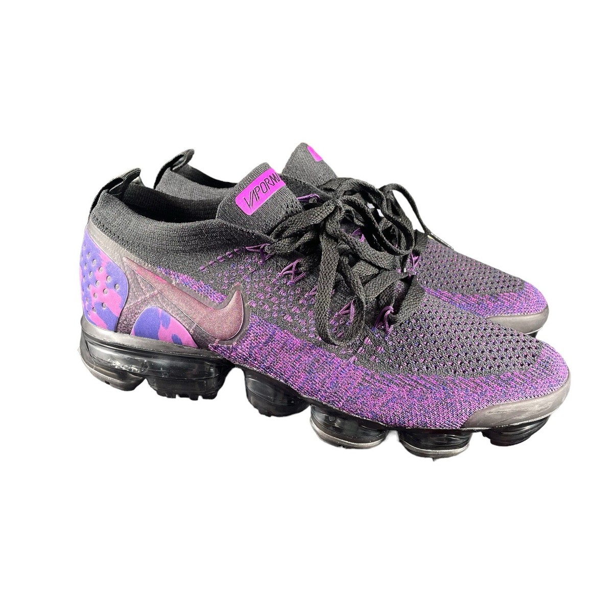 Nike Air Vapormax Flyknit 2 Midnight Purple 942842-013 Mens Nike Air Vapormax Flyknit 2 Midnight Purple 942842-013 Mens