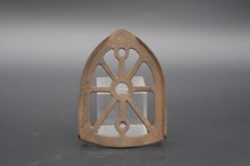 Antique/Vintage Sad Iron Trivet Rustic Primitive Footed Cast Iron Ironing Trivet