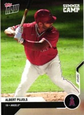 2020 TOPPS NOW SUMMER CAMP BASEBALL CARD ALBERT PUJOLS #OD-522