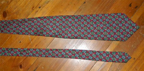 VINTAGE Lennox Jones 1970s-80s Original Designer Suave Hand Made Silk Retro Tie - Picture 2 of 3