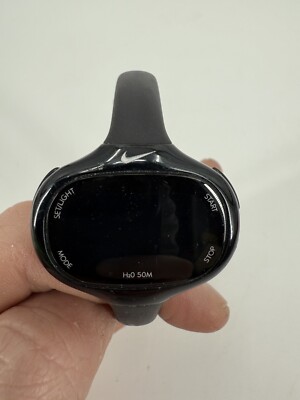 NIKE H2O 50M 6D2 D527285 Black Tone Sport Digital Watch Tested