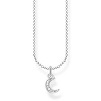 "Thomas Sabo Kette \"Mond\" Silber Mit Zirkonia-Pavé KE2050-051"