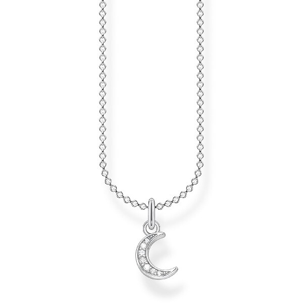 "Thomas Sabo Kette \"Mond\" Silber Mit Zirkonia-Pavé KE2050-051"-image