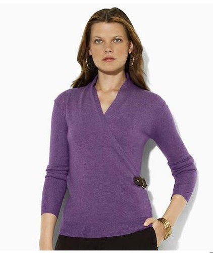 Ralph Lauren Mayda Leather-Buckle 