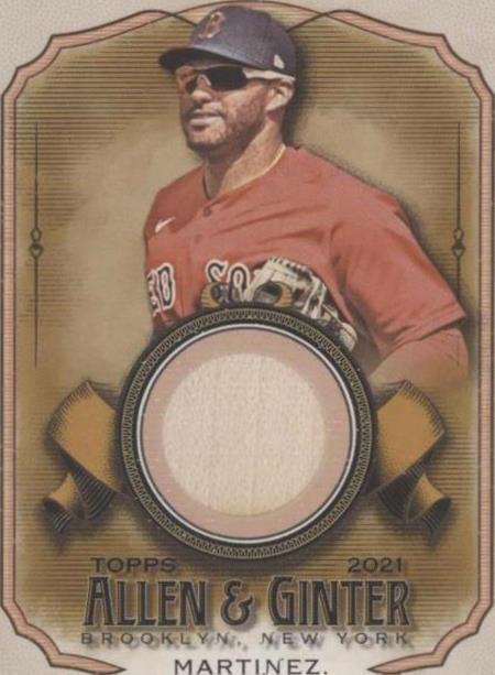 2021 Topps Allen & Ginter's - J.D. Martinez #AGA-JM - 1 of 1