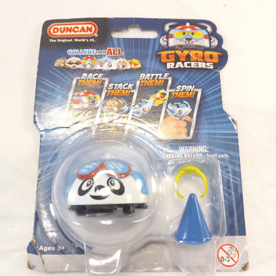 Duncan Gyro Racer Flying Panda 3915GR Collect Stack Battle and Spin New