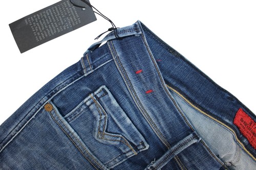 Replay Anbass Herren Hyperflex Jeans - M914 - blau - Stretch W33 / L32 - Bild 5 von 9