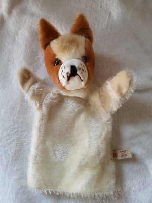 Grisly Mohair Collektion Spielzeug Handpuppe Hund  Mohair  Vintage