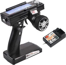 Flysky FS-GT3B Rc Transmitter & FS-GR3E Receiver, 2.4Ghz 3 Channel Rc Car Remote