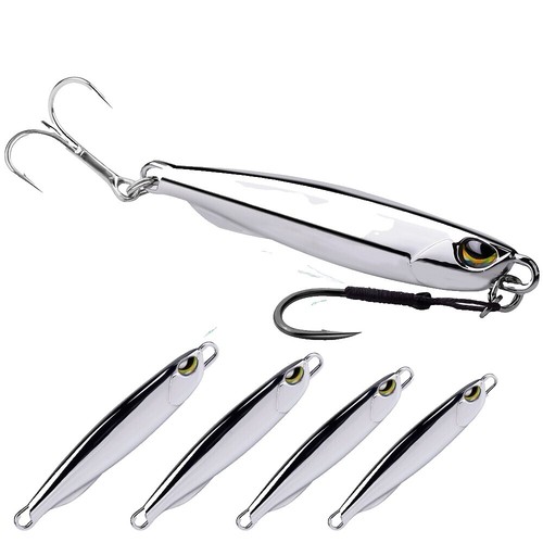 9cm 13cm 15cm 17cm Esche Morbide Fatte A Mano Jig Da Pesca - Foto 2