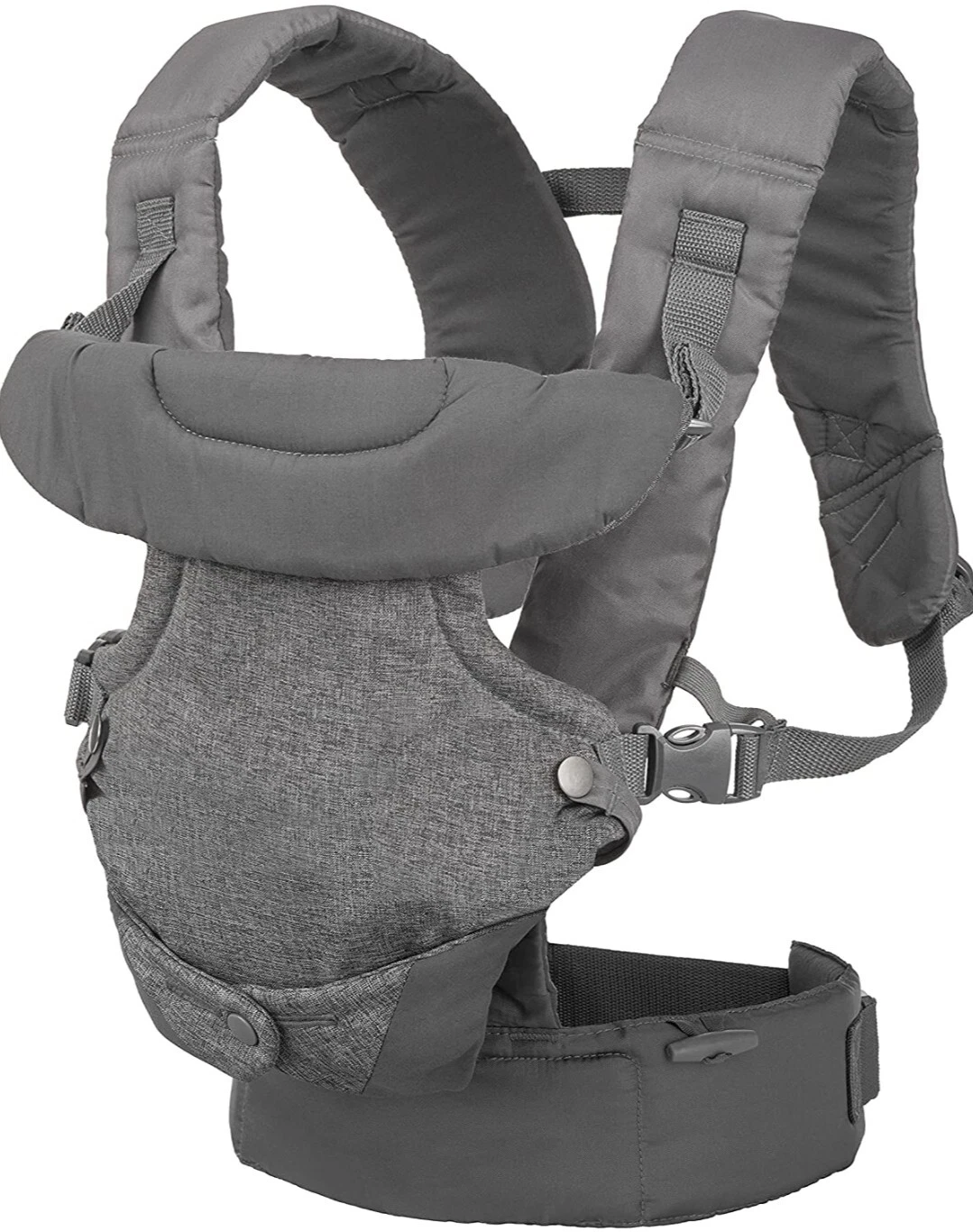 Infantino Flip Advanced 4-in-1 Grey Carrier Ergonomic, convertible,
