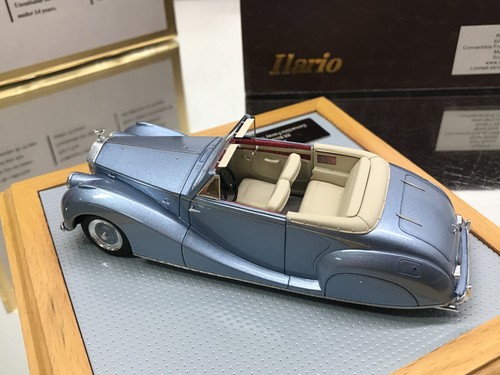 ILARIO IL43070 ROLLS ROYCE SILVER WRAITH FRANAY -BLUE 1:43- HIGH QUALITY IN BOX - Picture 5 of 11