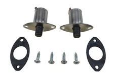 55 56 Chevy Dome Light Switches & Gaskets Pair 1955 1956 Chevrolet New 